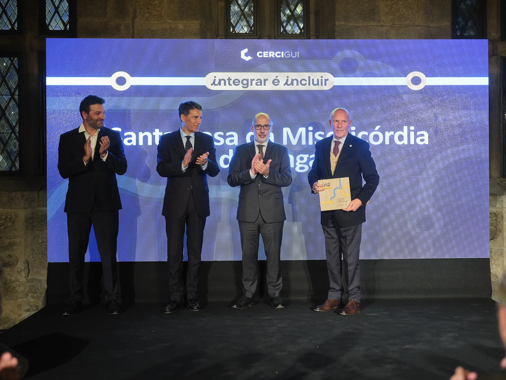 Misericórdia de Braga distinguida como Entidade Empregadora Inclusiva pela CERCIGUI